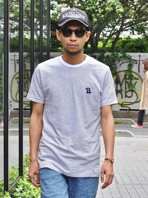 Barney Cools ボーダーTシャツ