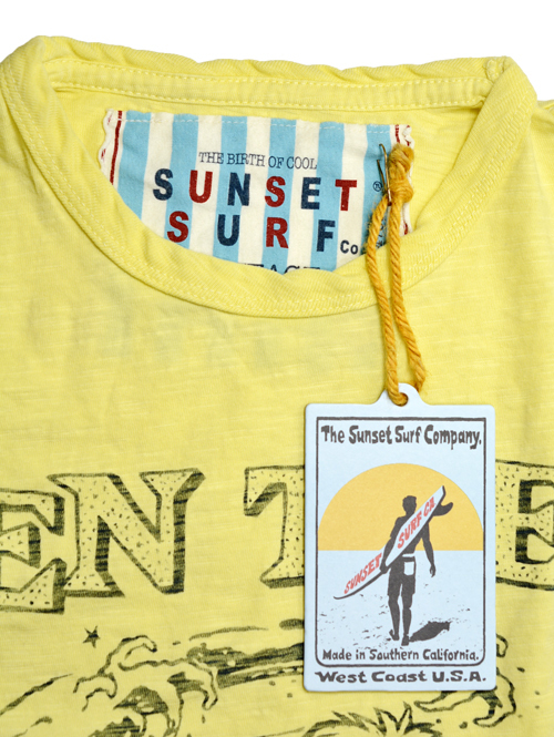 The Sunset Surf Company 　Ten Tones  Surf Tee