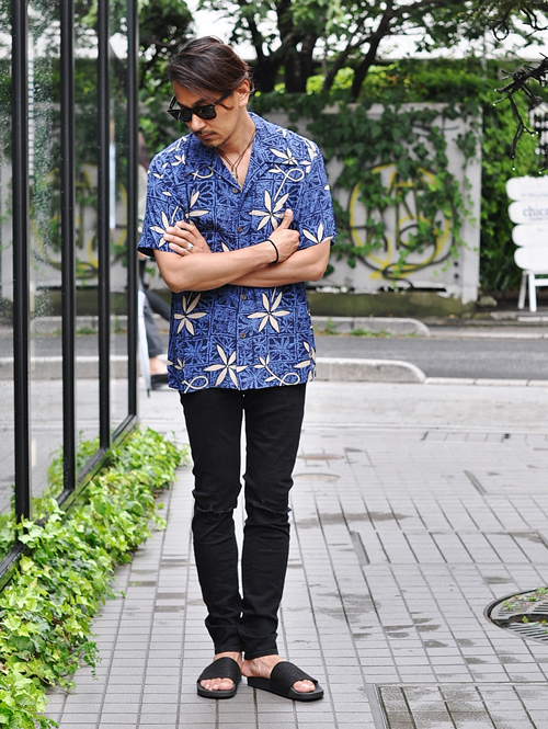 AVANTI SHIRT BLUE HAWAII - BLUE