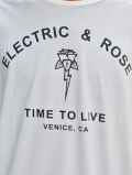 ELECTRIC&ROSE ロゴTシャツ