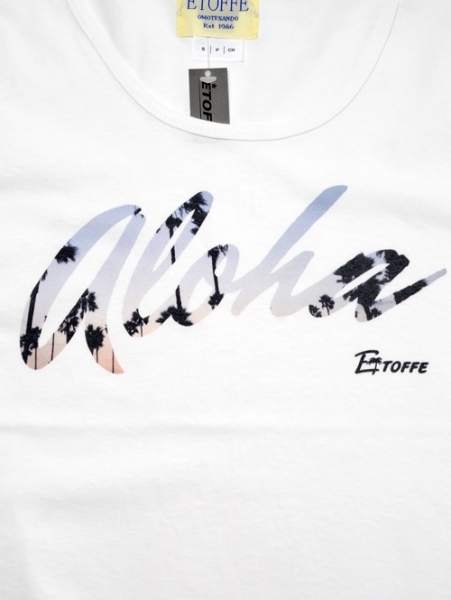 ETOFFE オリジナル ALOHA TANK TOP　