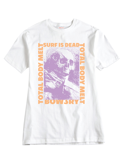 SURF IS DEAD x Bow3ry - Total Body Melt Tee 