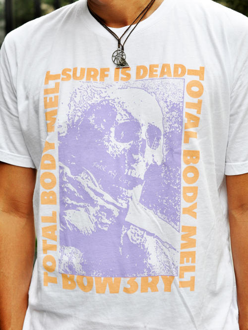 SURF IS DEAD x Bow3ry - Total Body Melt Tee 