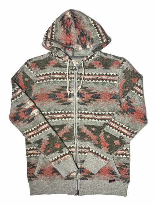 Faherty Brand Indian Rug Zip-up Parka