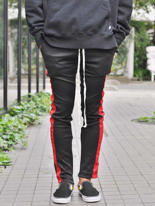 EPTM トラックパンツ BLACK/RED 再入荷