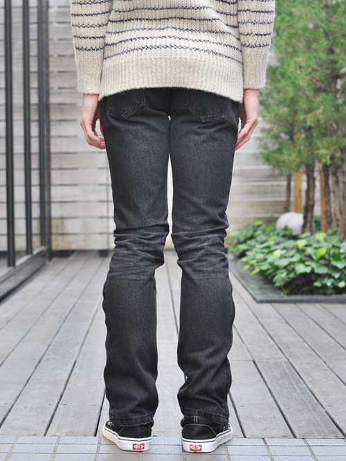 YASUYUKI ISHII BLACK ZIP PANTS