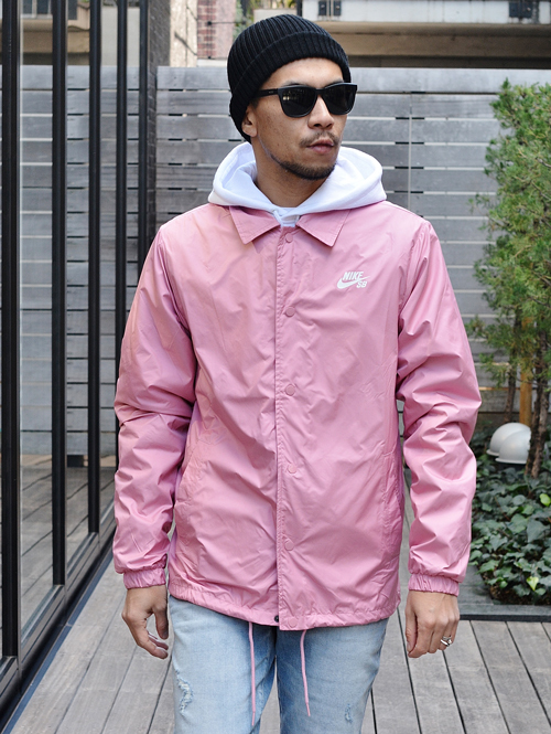 NIKE SB Shield Coaches Jacket ROSE