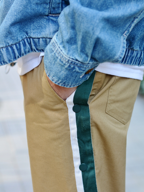 Urban Outfitter Tearaway Snap Work Pant