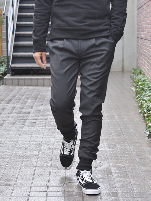 SCOTCH&SODA THORNE ウールジョガーパンツ