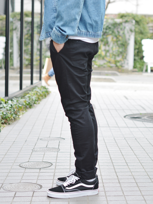 B.Cools CHINO  ジョガーパンツ BLACK