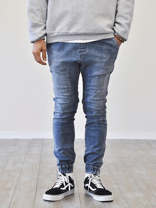 ZANEROBE Sureshot Jogger Pant DENIM JAPAN MODEL