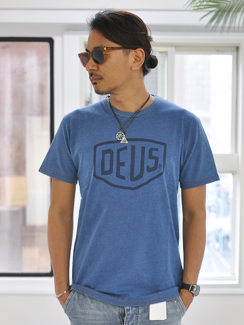 DEUS EX MACHINA インディゴ SHIELD TEE