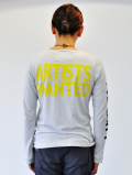 FREE CITY ARTISTS WANTED L/S TEE GREY