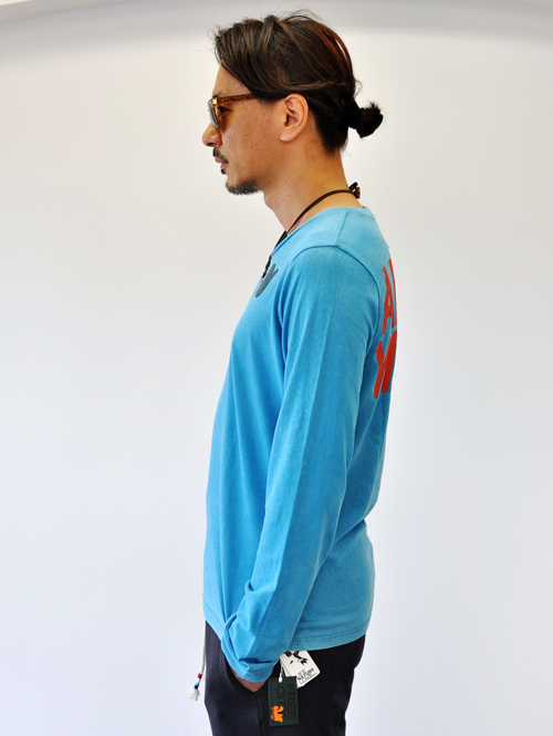 FREE CITY ARTISTS WANTED L/S TEE BLUE