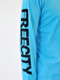 FREE CITY ARTISTS WANTED L/S TEE BLUE