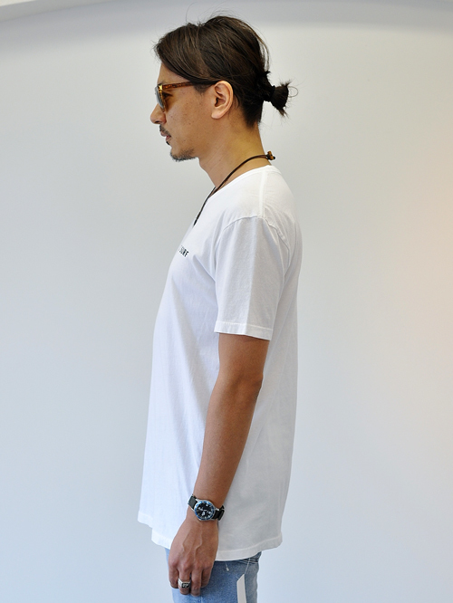 SALT SURF LOGO TEE　WHITE