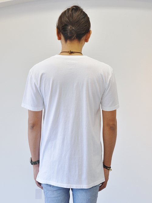 SALT SURF LOGO TEE　WHITE