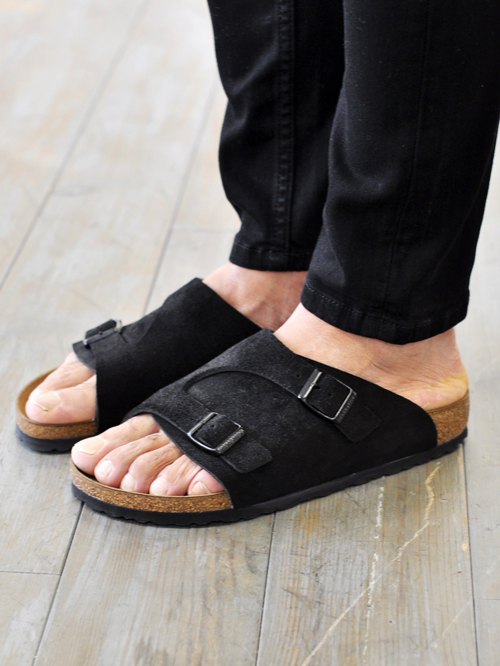 BIRKENSTOCK Zurich Suède Black カラー別注