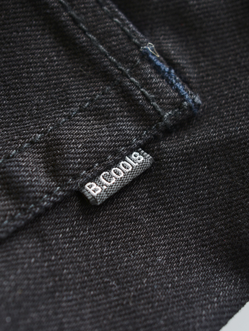 Barney Cools BLACK DENIM  BOX FIT 