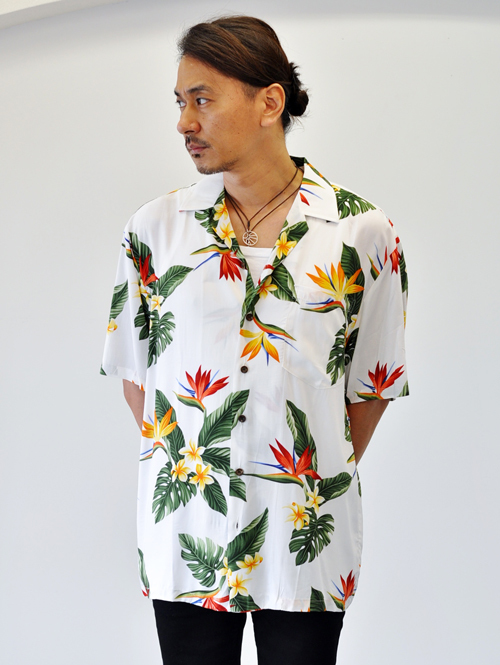 Robert J Clanecy Kalaheo Hawaiian Shirt White