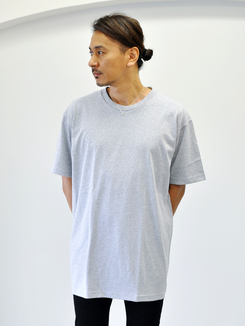 Upcycle Heavy Weight Crew Neck Tee GREY