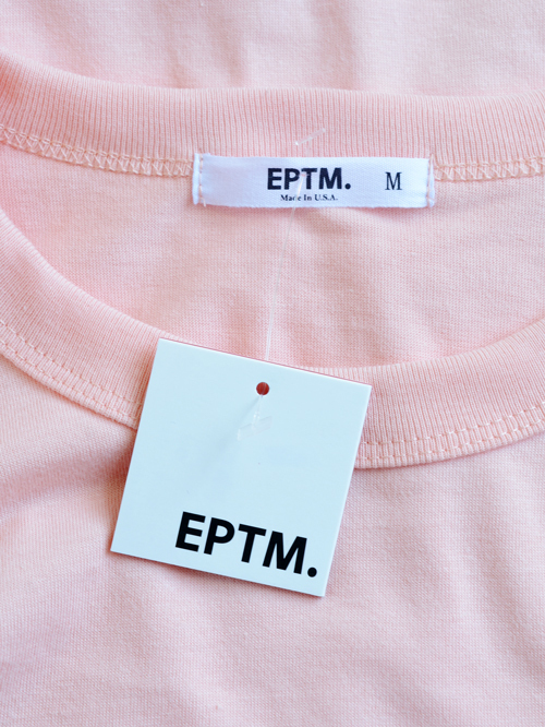 EPTM PERFECT BOXY TEE　DUSTY PINK