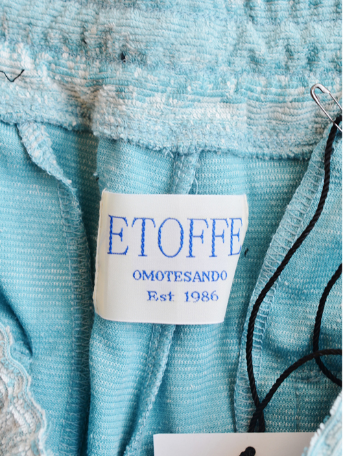 ETOFFE オリジナル パイルショートパンツ
