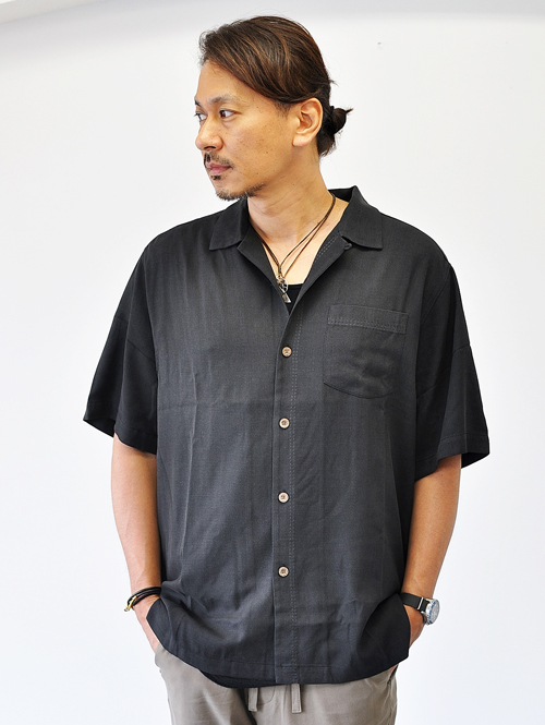 Tommy Bahama SILK オープンカラーシャツ