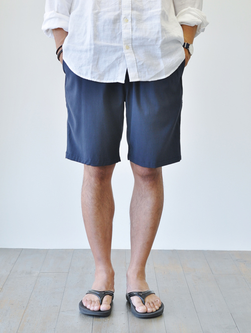 LA MOND リラックスショーツ NAVY