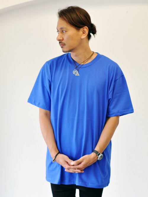 Upcycle Heavy Weight Crew Neck Tee BLUE