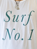 QP SURF NO1 TEE  WHITE