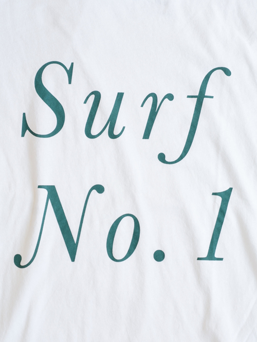 QP SURF NO1 TEE  WHITE