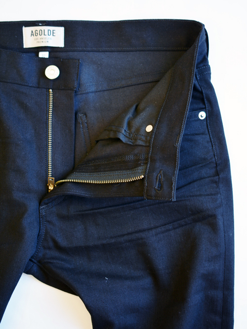 AGOLDE(エーゴールドイー） Blade Skinny Jean Black Raw