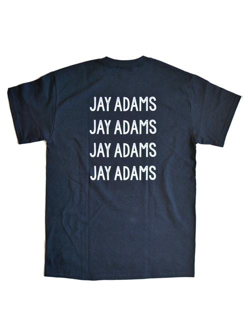 JAY ADAMS エトフ別注　限定クロスロゴTシャツ　BLK