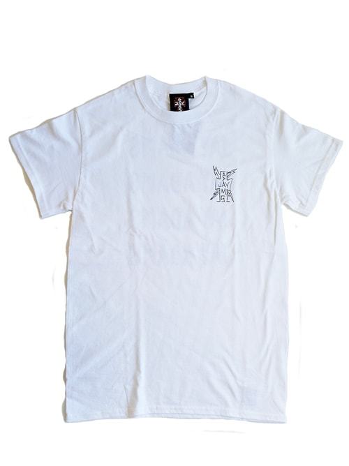 JAY ADAMS エトフ別注　限定クロスロゴTシャツ　WHITE