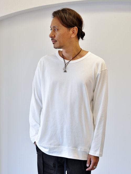 SERGEANT ヘビーウエイト ボックスロンティー WHITE