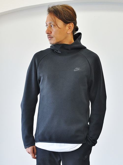 NIKE NEW テックフリースパーカー BLACK 再入荷