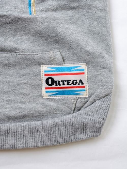 ORTEGA DOG WEAR ツインデザインフードパーカー　GREY