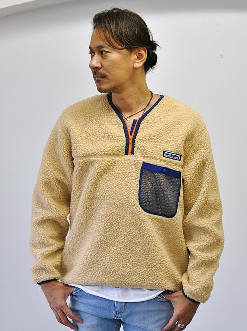 SEQUEL クラシックフリース プルオーバー NATURAL 再入荷