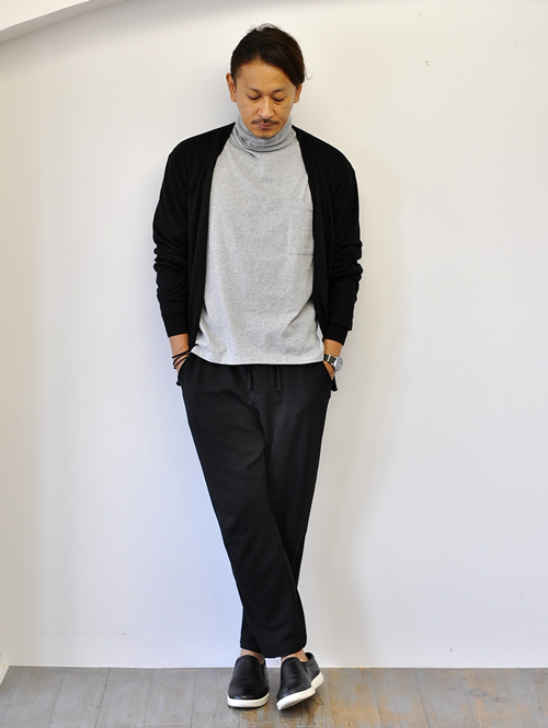 SUPER THANKS  ハイネック Tシャツ　GREY