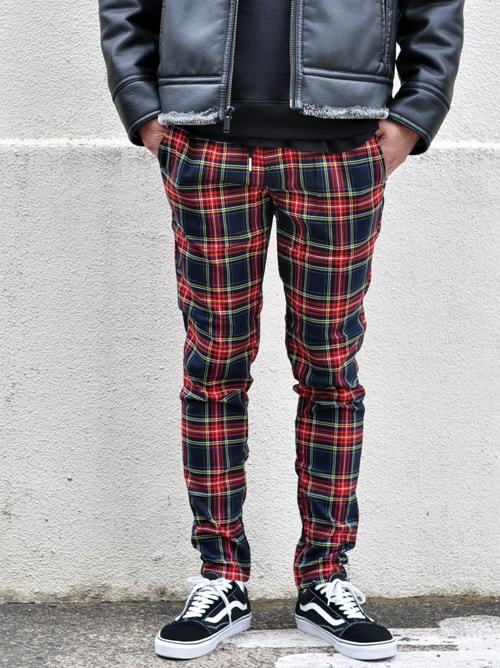 ZANEROBE UNBLOCKSHOT チェックパンツ MULTI 限定アイテム