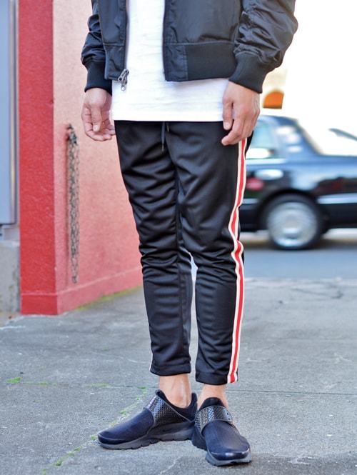 PACSUN USA ラインジャージパンツ