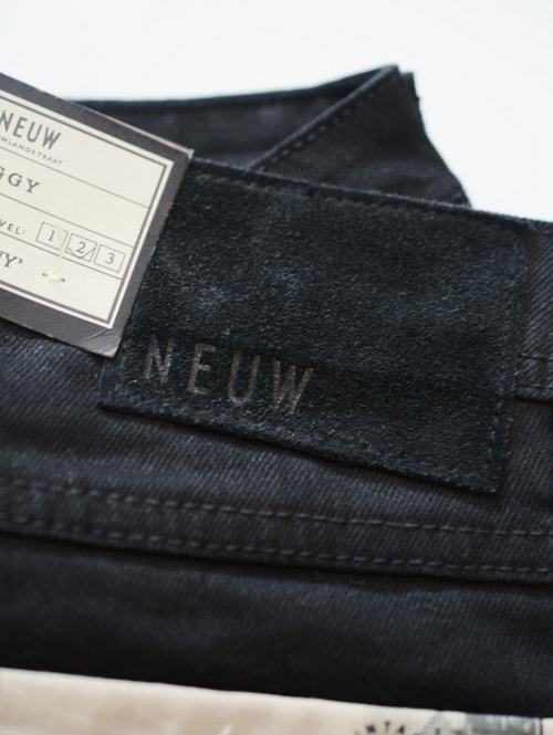 Neuw Denim IGGY SKINNY BLACK RAW