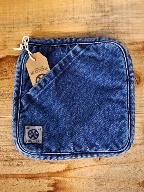 UBI-IND DENIM POT HOLDER / TRIVET
