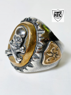 HTC SKULL MEXICAN RING