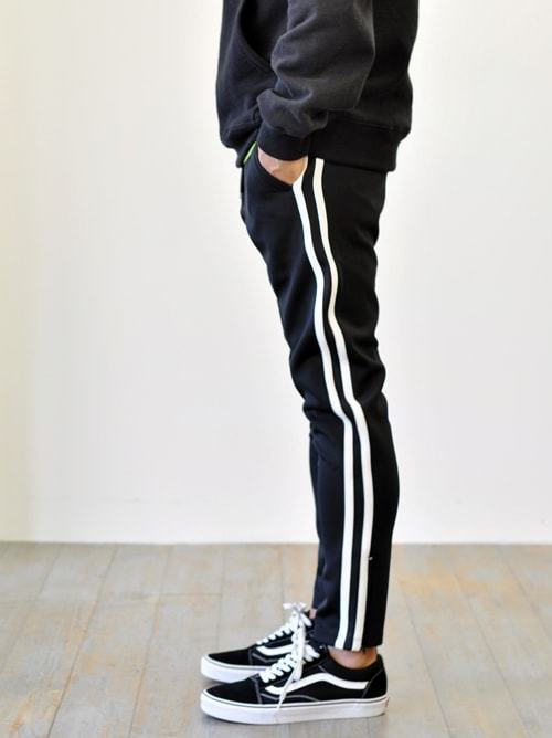 ETOFFE ORIGINAL ラインジャージ ジョガーパンツ WHITE LINE 再入荷