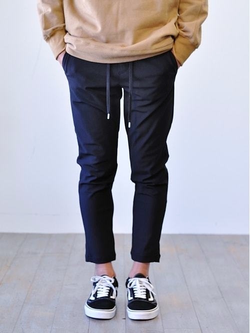 SERGEANT ストレッチジョガーパンツ ブラック 再入荷