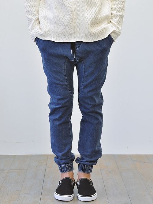 ZANEROBE SURESHOT JOGGER STRIPPED INDIGO
