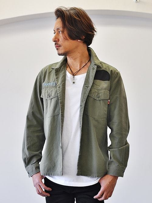 FREE CITY バックサテン ユーティリティジャケット