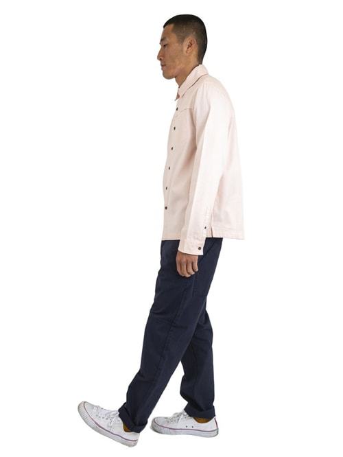 Roamers Plaskett Shirt in Pale Blush